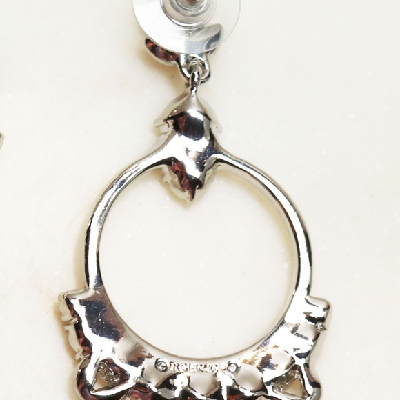 NEW GIVENCHY SWAROVSKI CRYSTAL CHANDELIER EARRINGS - Picture 5 of 8